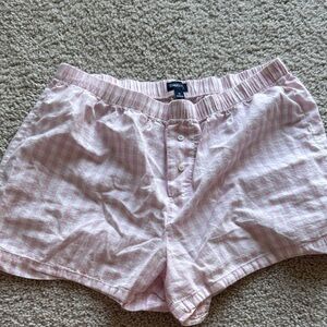 Gap Pink Gingham Shorts